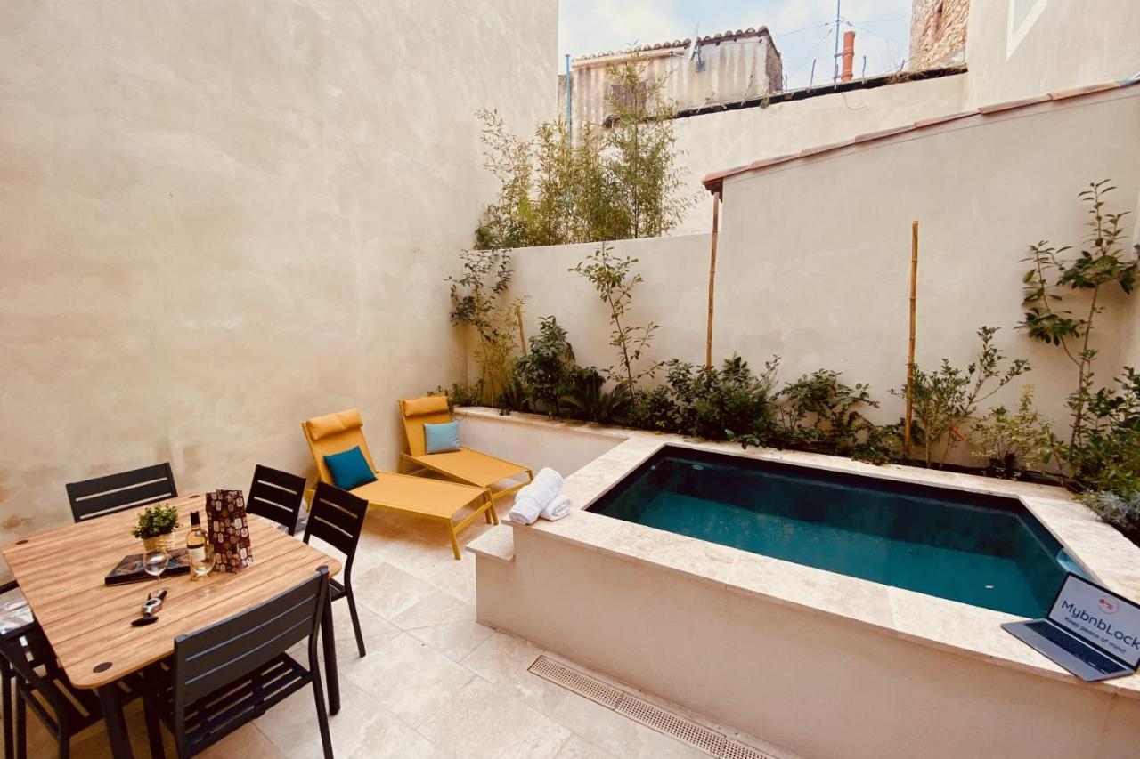 Вілла La Terra Nostra - Townhouse - Swimming Pool Нім Екстер'єр фото