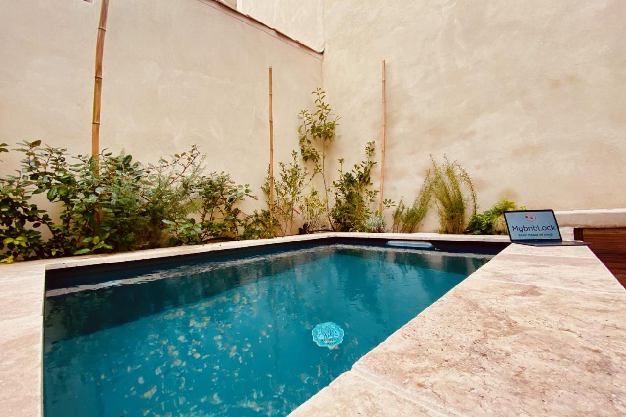 Вілла La Terra Nostra - Townhouse - Swimming Pool Нім Екстер'єр фото